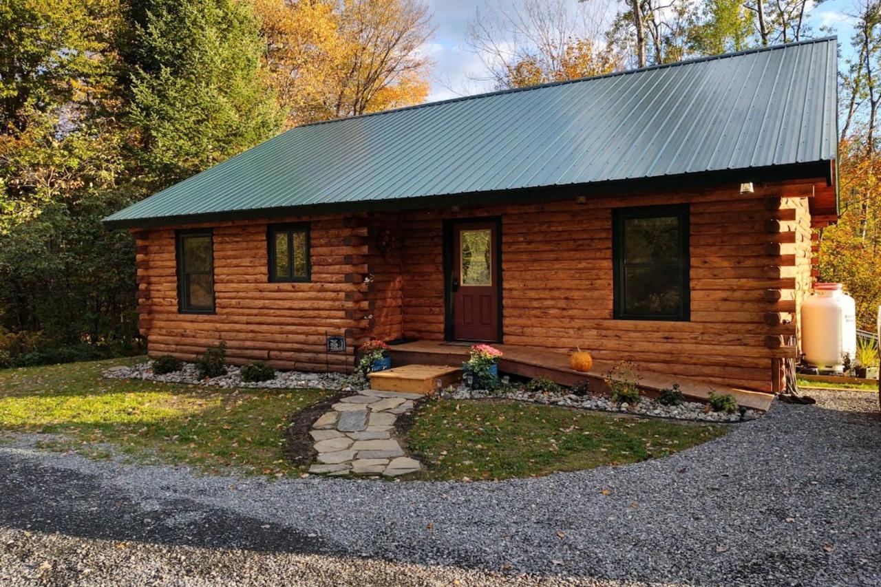 Blackbear Log Cabin Morrisville Extérieur photo
